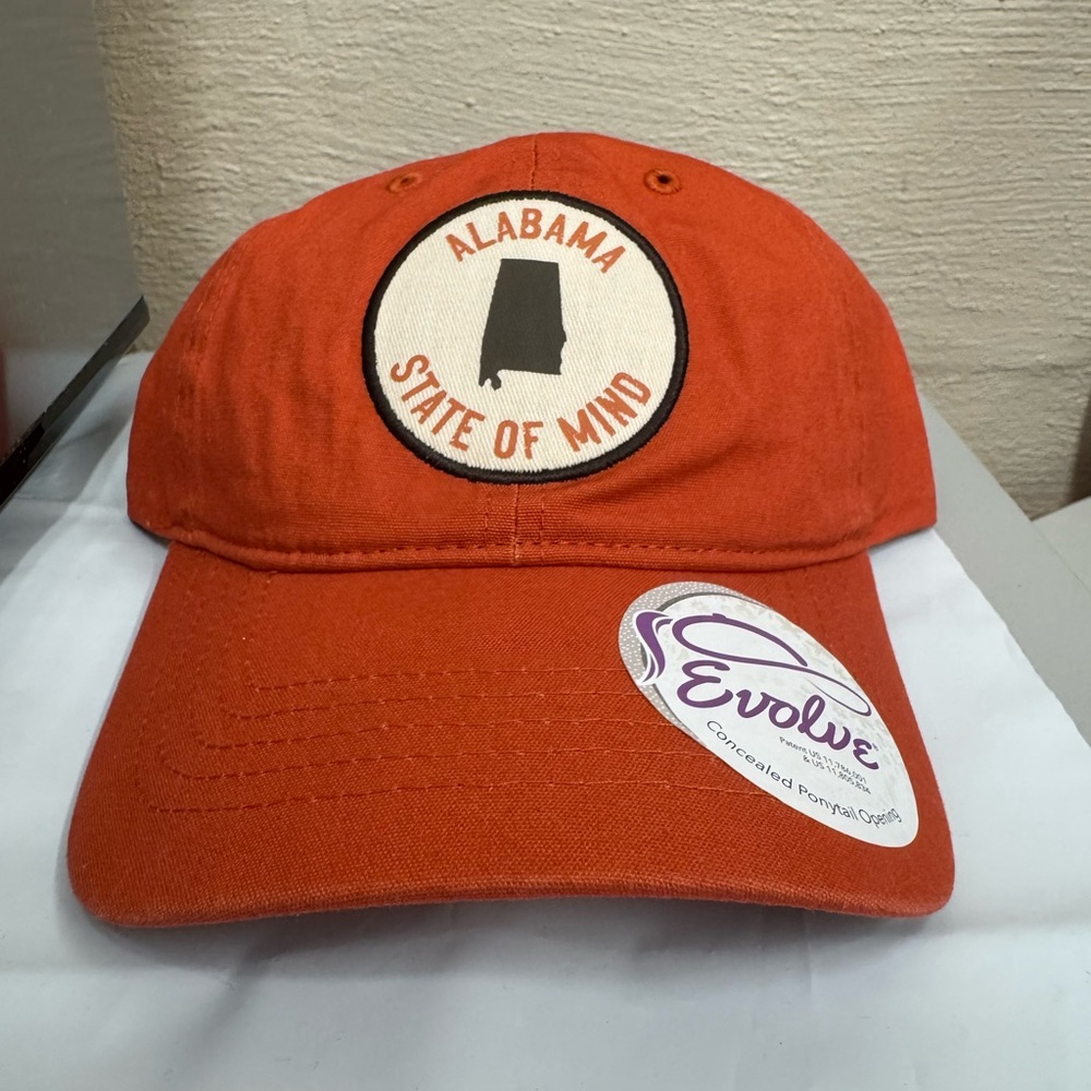 Alabama State of Mind Orange Snap Back Cap